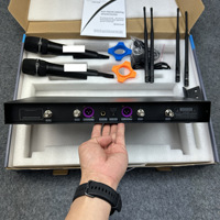 SKM9000 Wireless True Diversity One-to-Two Microphone - Mikrofon Nirkabel Tipe Kerah Model Baru Lintas Negara BARU