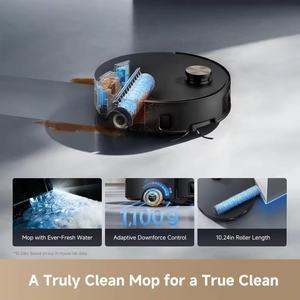 Dream Aqua10 Roller Type Sweeping Robot Filter Plastic Household Hotel Use Automatically <b>Cleans</b> Dries Adds Water Brushless Motor - Product Image 2