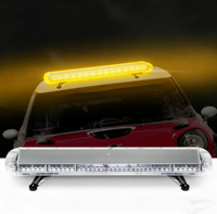 Barre lumineuse stroboscopique LED jaune haute puissance 72W avec étanchéité IP67, 96 LED MCY ML-D16 pour automobile, montage universel, nouveauté