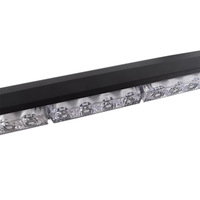 DC10-30V AUTO voiture lumineux clignotant Mode d'urgence véhicule tableau de bord avertissement stroboscopique Flash lumière ambre blanc barre lumineuse