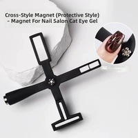 Outil magnétique multifonction 5 en 1 pour effet œil de chat sur vernis gel, accessoire de manucure pour différents effets de lignes magnétiques