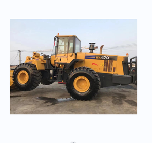 Cargador de ruedas diésel Komatsu WA470 usado original a la venta, componentes de bomba y motor central de motor Weichai - Product Image 1