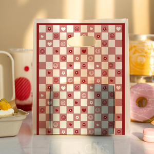 Bolsa DE LA COMPRA DE PE reciclable con logotipo personalizado, diseño de fuelle inferior para ropa, zapatos, calcetines, piel - Product Image 3