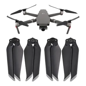 Accessoires pour drones Dropshipping 2 paires d'hélices 8743F à faible bruit et à dégagement rapide pour DJI Mavic 2 Pro / Zoom