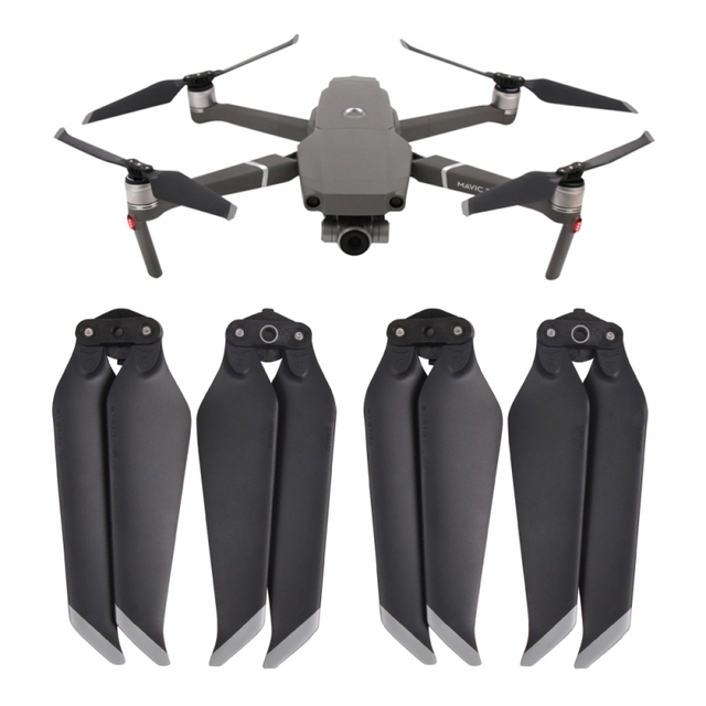 Dropshipping Drones Accessories 2 Pairs 8743F Low Noise Quick-release Propellers for DJI Mavic 2 Pro / Zoom