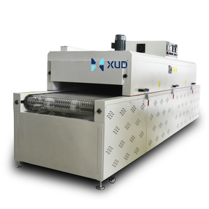 Oven dan saluran pengering konveyor industri dengan pemanas inframerah untuk pengeringan terus menerus dan menyembuhkan di lini produksi - Product Image 4