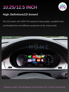 Dernier panneau de compteur de vitesse d'instrument de cluster virtuel numérique de voiture d'origine pour VW <span class=keywords><strong>Golf</strong></span> 7 R <span class=keywords><strong>Golf</strong></span> 7 MK7 <span class=keywords><strong>GTi</strong></span> tableau de bord LCD intelligent - Product Image 6