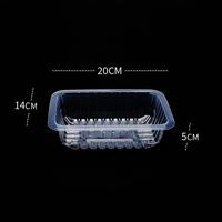 Barquette en PP5 de qualité alimentaire recyclable, petit emballage plastique pour leurres souples et sandwichs/nouilles/biscuits