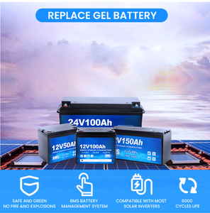 Custom Deep Cycle Lipo4 <b>Battery</b> <b>12v</b> 7ah 12ah 30ah 50ah 100ah 200ah 230ah 280ah 300ah 460ah Lifepo4 <b>12V</b> 50Ah Lithium <b>Battery</b> - Product Image 1