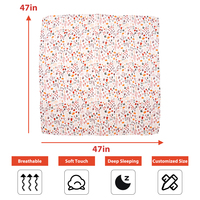 Couverture Neutre 100% Coton pour Garçons et Filles, Couverture d'Emmaillotage en Mousseline Douce Premium, Couvertures Bébé