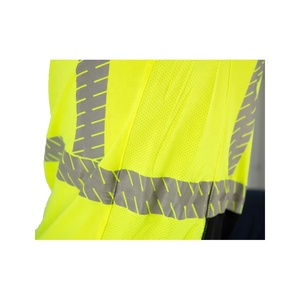 T-shirt de sécurité haute visibilité réfléchissant pour hommes, vêtements de travail de construction respirants à séchage rapide, chemise de travail routier extérieur personnalisable - Product Image 6