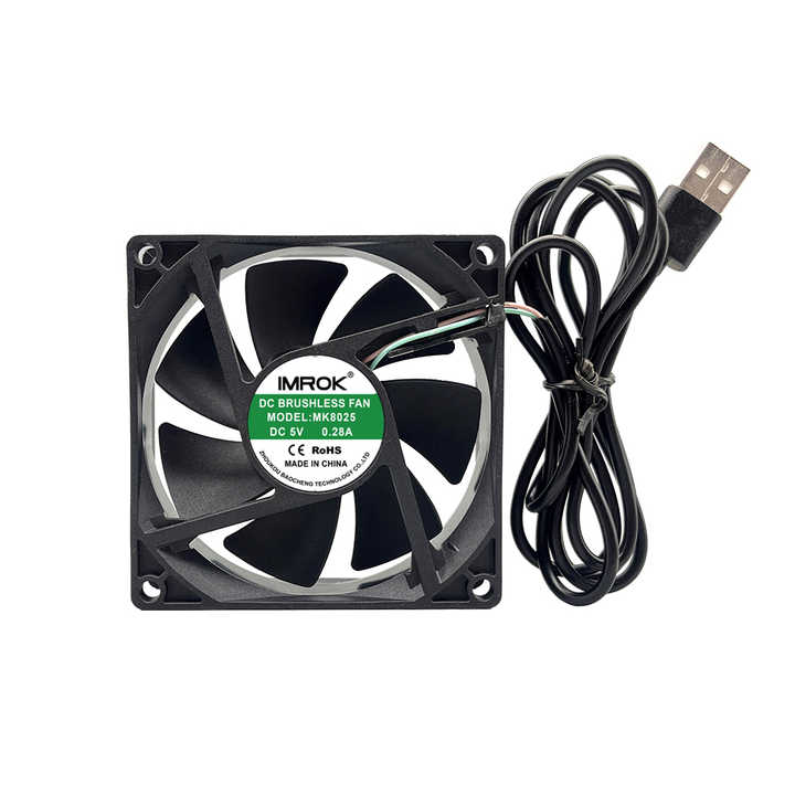 DC Cooling Fan 80x80x25mm - Efficient & Quiet Solution