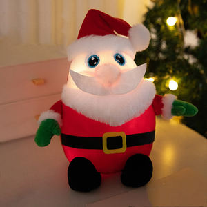 Personnalisation Cadeau de Noël pour enfants Adorable peluche lumineuse Animal en peluche jouet - Product Image 4