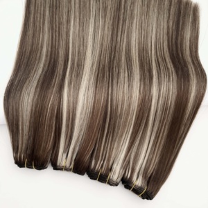 Extensiones de Cabello Humano Virgen Europeo de Doble Trama, Extensiones de Cabello Humano en Cola de Caballo Divine Remi - Product Image 4