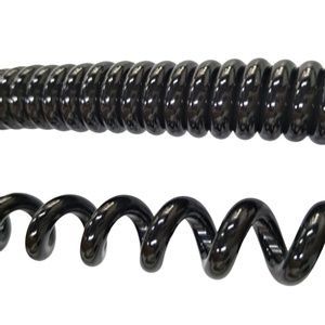 4x24awg Welch allyn thiết bị điện xoắn ốc cáp cuộn dây mở rộng với giảm căng thẳng - Product Image 5