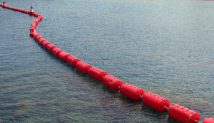 港の安全水の境界とボートジェットスキー海の人々のセキュリティブームのための耐久性のある浮体式セキュリティバリア - Product Image 4