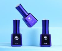 Vente en gros de vernis à ongles en gel semi-transparent effet écaille de tortue ambre, 15 ml, 10 couleurs, étiquette privée, pour salon