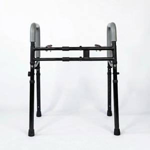 Aide à la marche pliable 45 cm, hauteur réglable, durable, facile à utiliser, pour la réadaptation des personnes âgées - Product Image 2