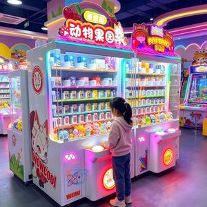 Distributeur automatique de boîtes mystères Animal Orchard Pop-Pop-Lu, machine commerciale à monnayeur pour la vente de boîtes mystères - Product Image 6