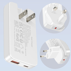Produits Tendances 2026 Nouveautés <span class=keywords><strong>Chargeur</strong></span> Mural Mobile 65W USB-C Charge Rapide PPS 65W <span class=keywords><strong>Chargeur</strong></span> GaN PD 65W pour <span class=keywords><strong>MacBook</strong></span> - Product Image 1