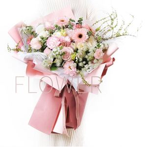 Film floral coréen imperméable épaissi 56*56cm pour bouquets de fleuristes et cadeaux 2026 - Product Image 3