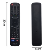 Control Remoto RCU EN2B27 Compatible con Televisores HISENSE Smart LED LCD, Material ABS Nuevo, 433mhz, Controlador Universal Inalámbrico, en Stock