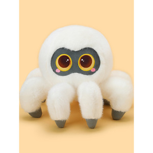 Peluche Ragno Nero con Grandi Occhi, Stile Carino e Oscurino, Divertente Regalo di Halloween, 11-30CM, Accessorio per Foto - Product Image 1