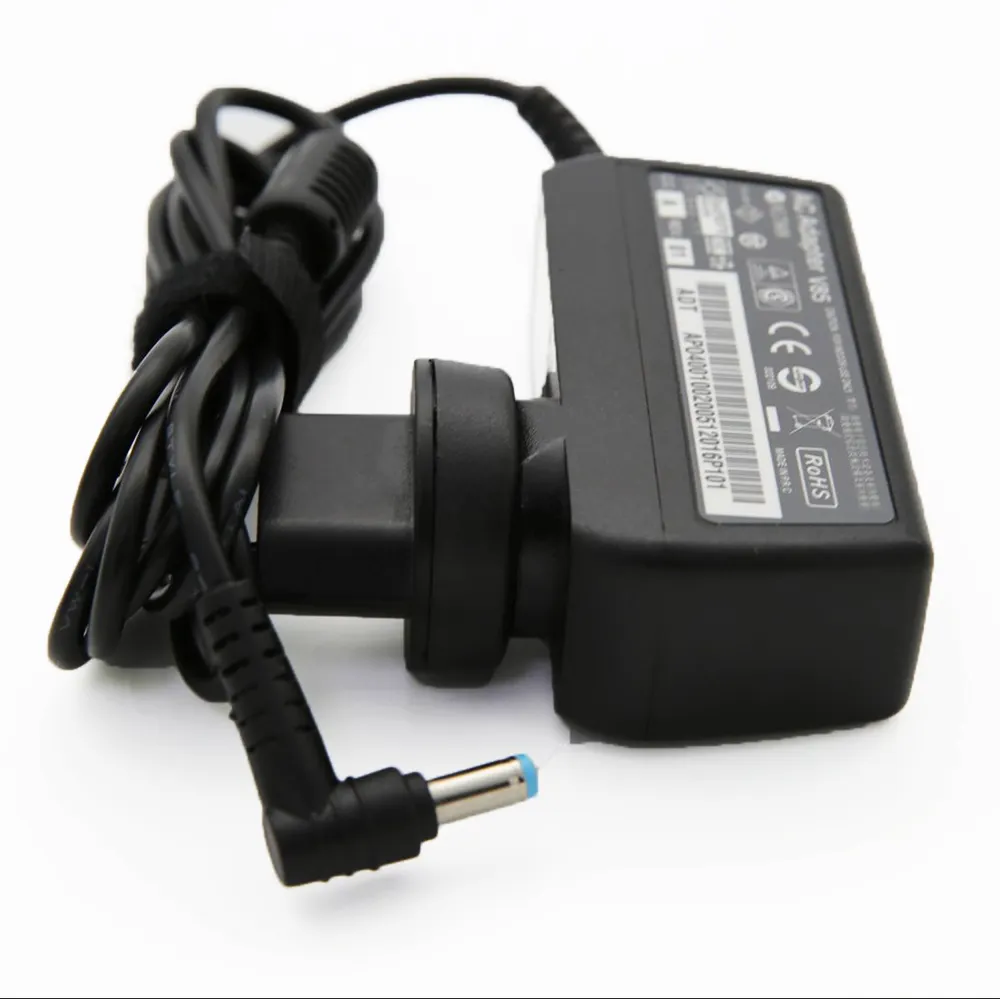 Carregador adaptador de laptop, carregador de fonte de alimentação 19v 2.15a 40w 5.5x1.7mm ac para ace aspirone d255 533 d257 d260 w500p w501 w501p