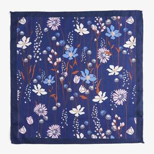 Người đàn ông của thời trang hai mặt in Spun lụa túi vuông hoa Mẫu buổi tối mặc CẠNH VUÔNG khăn & khăn tay - Product Image 2