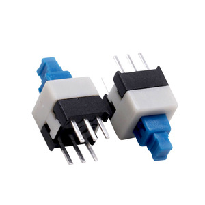 สวิตช์ปุ่มกดแบบสี่เหลี่ยมขนาด 5*8*5.8 มม./7*7 มม./8*8 มม./8.5*8.5 มม. แบบ DIP ไม่ล็อค/แบบล็อคตัวเอง ชนิด 2 ขา/3 ขา/6 ขา - Product Image 3