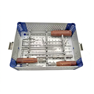Juego de tornillos de compresión ortopédicos sin cabeza para cirugía de columna, kit de tornillos Herbert canulados manuales - Product Image 1