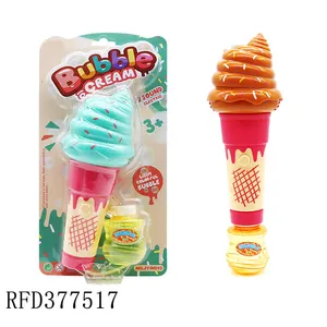 Jouets pour enfants, bâton à bulles de crème glacée avec lumière et son, en ABS, 12 pièces, 2022
