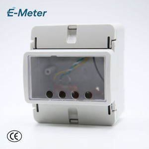 Bán Hot OEM tùy chỉnh vỏ nhựa hộp bền độ chính xác cao ba pha 4P một pha đường sắt năng lượng mét vỏ với Relay - Product Image 1