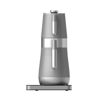 Hotsy Double Couche En Acier Inoxydable 1.7L + 1L Bouilloires Et Théière Ensemble Portable Samovar Électrique Turc Maker Bouilloire Théière