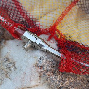 Foldable Colored Coated <b>Landing</b> <b>Net</b> Head 40cm 50cm For Fishing Accessories Outdoor Use - Product Image 2