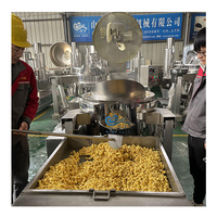 Machine à popcorn industrielle chinoise automatique, saveur caramel chocolat, multifonctionnelle