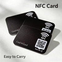 Étiquette NFC avec cryptage AES-128, carte NFC personnalisée 424 DNA, étanche