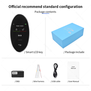 Phổ LCD thông minh chìa khóa xe thiết kế mới tự động khóa phổ quát cho tất cả các xe ô tô với động cơ bắt đầu xe thông minh điều khiển từ xa - Product Image 6