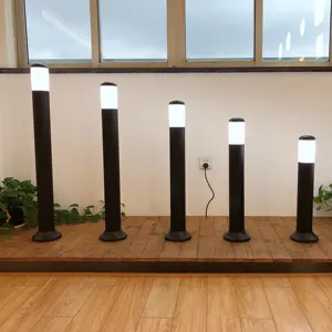 1M 90cm,80cm,70cm,60cm,50cm plastique et PC diffuseur classique extérieur jardin borne lumineuse extérieur pour chemin