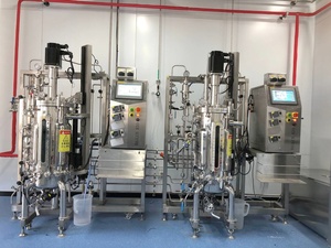 Machines chimiques ligne de production d'acide citrique machine à levure fermenteur en acier inoxydable bioréacteur 100L - Product Image 6