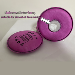 Filtro de Partículas Reutilizable de 3 Capas de Algodón OEM&ODM 2091&2096&2097 2097 P100 con Respirador para Protección Contra Vapores Orgánicos - Product Image 3