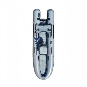 Kayak gonflable de 400 cm, best-seller, certifié CE, gris clair, idéal pour la pêche et les loisirs - Product Image 4