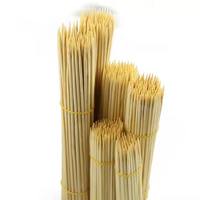 Prix d'usine, brochettes en bambou de qualité alimentaire, en vrac, premium, multifonctionnelles, naturelles, biodégradables, bâtonnets pour barbecue