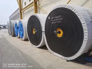 Abrasion Resistance Nylon Fabric Gravel Rubber Conveyor Belts