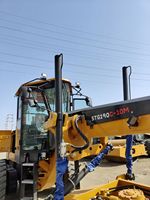 新型摊铺机 SANY STG220C-10M 220马力电机式矿用摊铺机 路面摊铺机 带前推土铲和后裂土器，适用于排水沟