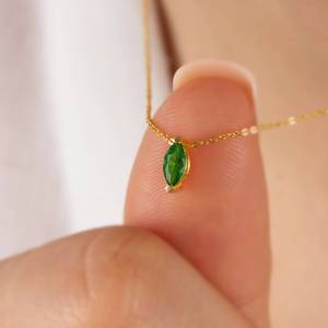 Horseeye Fancy màu Zircon với mặt dây chuyền kim loại bán buôn sinh đá Hạt trang sức DIY Phụ Kiện Vòng Cổ - Product Image 5