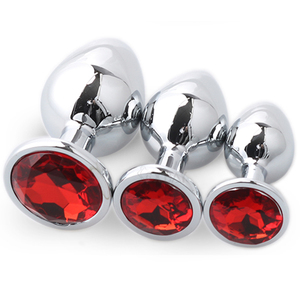 Sexbay exquisite Analsex-<span class=keywords><strong>Plug</strong></span> mehrfarbig Edelstahl individueller Schmuck Analsex-Spielzeug wasserdichte Analsex-<span class=keywords><strong>Plug</strong></span> Metall - Product Image 1