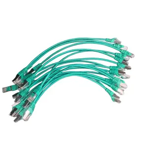 Cina Round Flat utp cat5 Cat5E Cat6 6a Rj45 Patch Cord cavo di rete Ethernet 0.5m 1m 2m 30cM Patch Cord prezzo