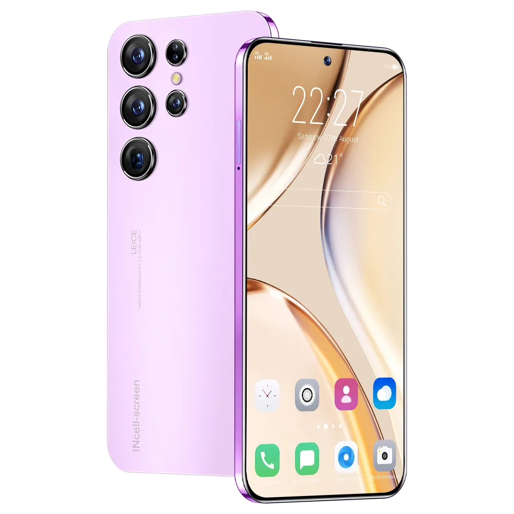 Support voiture pas cher docomo téléphone portable s28 pro 6.1 pouces 5g smartphone