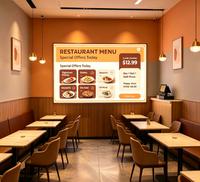 Nouveauté : Module d'affichage LED intérieur à performance stable, panneau SMD couleur pleine pour la publicité en magasin de détail